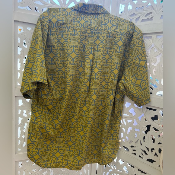 NWT Reyn Spooner X Alfred Shaheen collab. Mens Aloha Hawaiian shirt. VTG tiki - Picture 2 of 4